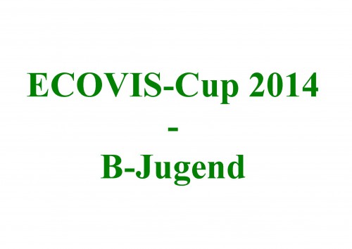 ECOVIS-Jugendcup 2014 der B-Jugend