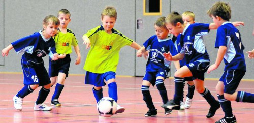 Bambini geben Auftakt zur Fußball-Hallenkreismeisterschaft